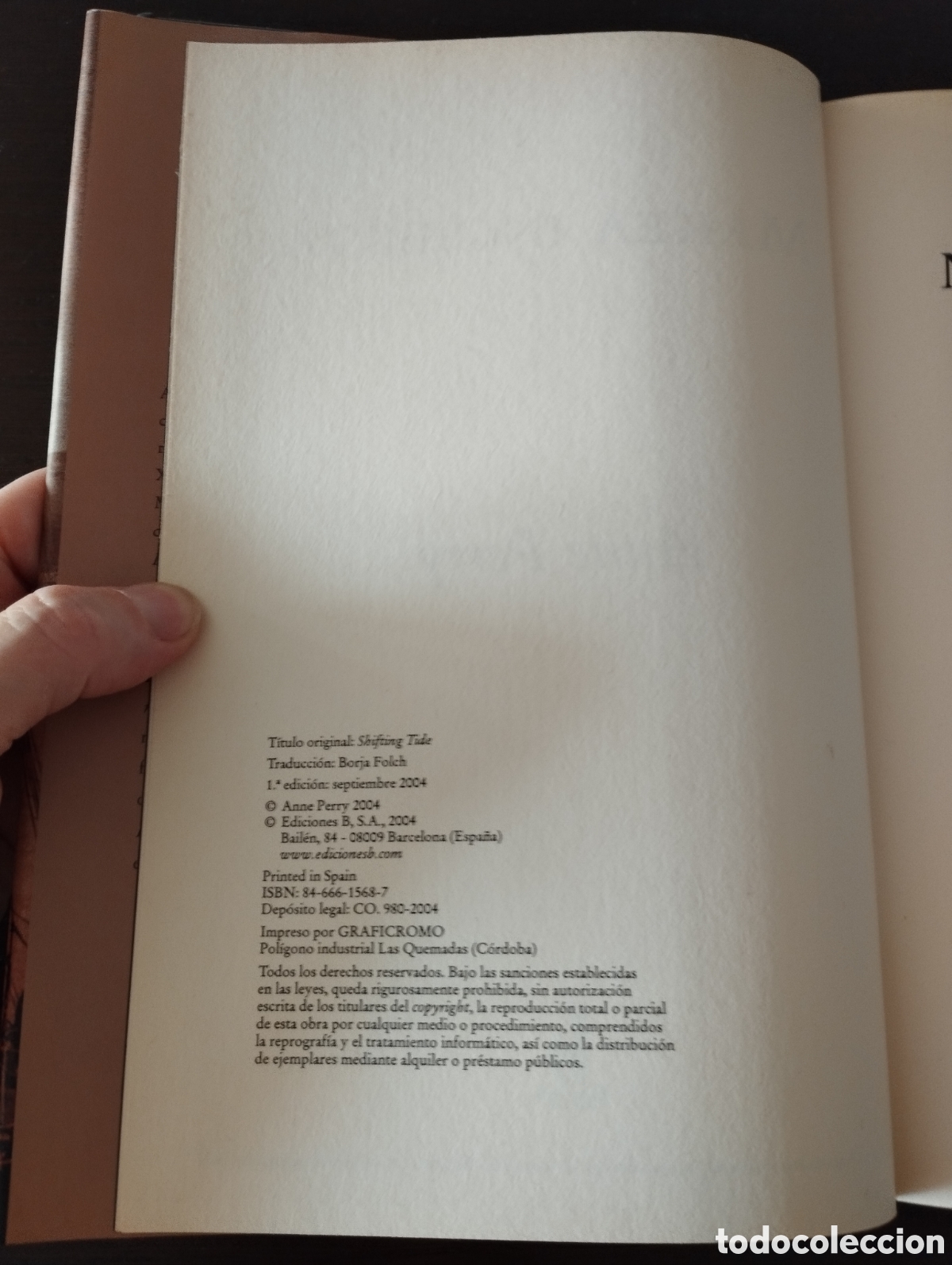 Libros de segunda mano: Novela de Anne Perry - Foto 2