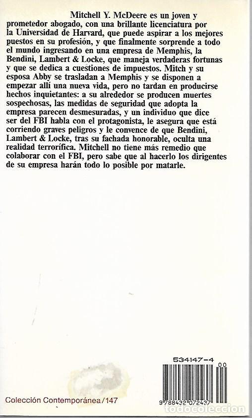 Libros de segunda mano: La tapadera - Grisham, John - Foto 2