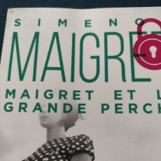 Libros de segunda mano: MAIGRET. GEORGES SIMENON. MAIGRET ET LA GRANDE PERCHE.