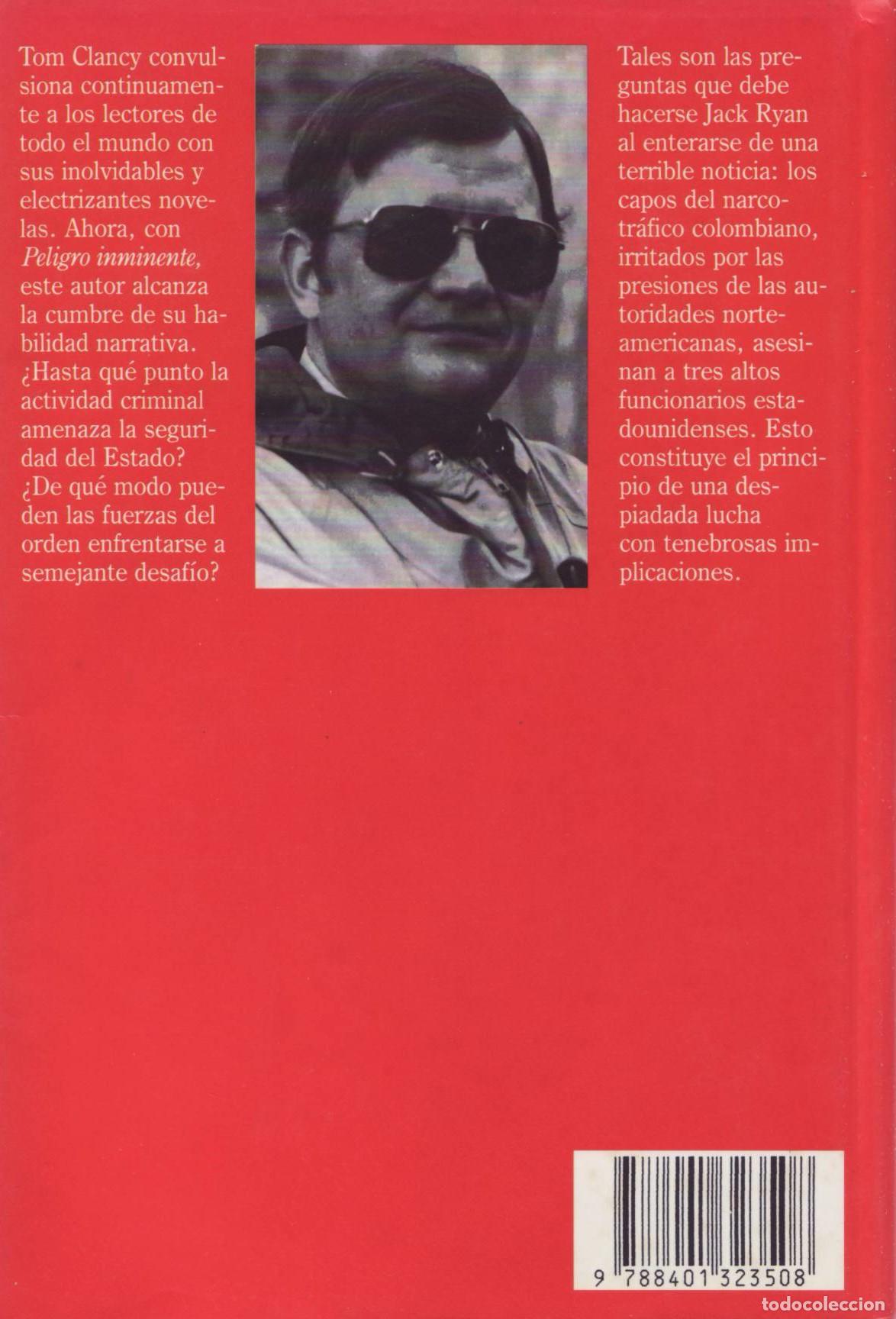 Libros de segunda mano: Peligro inminente - Clancy, Tom - Foto 3