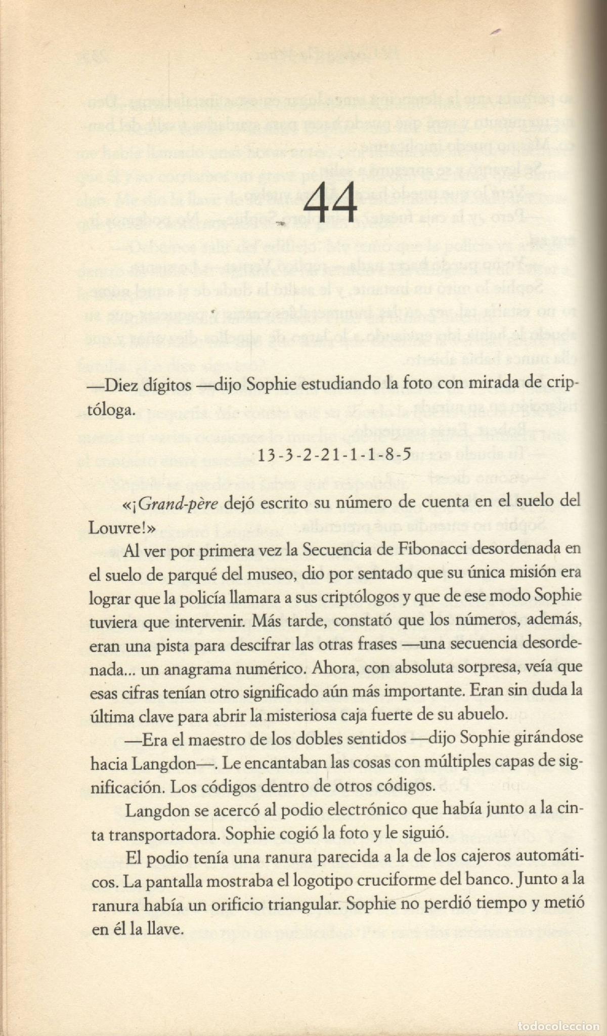 Libros de segunda mano: El codigo Da Vinci - Brown, Dan - Foto 3