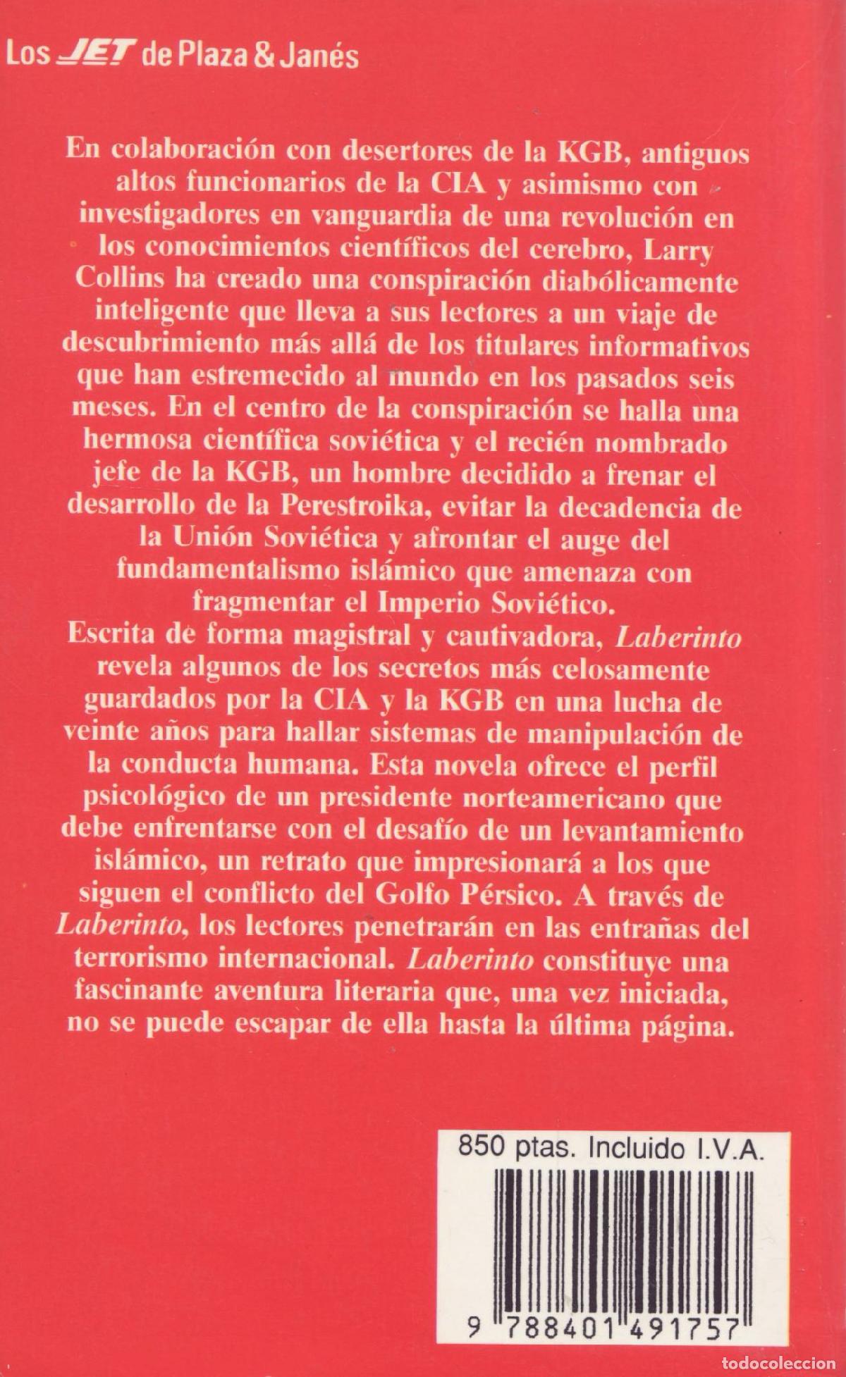 Libros de segunda mano: Laberinto - Collins, Larry - Foto 3
