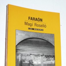 Libros de segunda mano: FARAÓN - MAGÍ ROSELLÓ (LA NEGRA Nº 5, VIDORAMA, 1989)