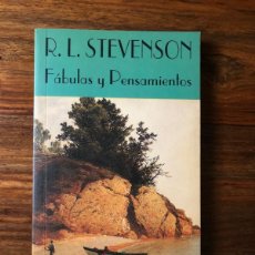 Libros de segunda mano: FÁBULAS Y PENSAMIENTOS. R. L. STEVENSON. CLUB DIÓGENES. VALDEMAR.