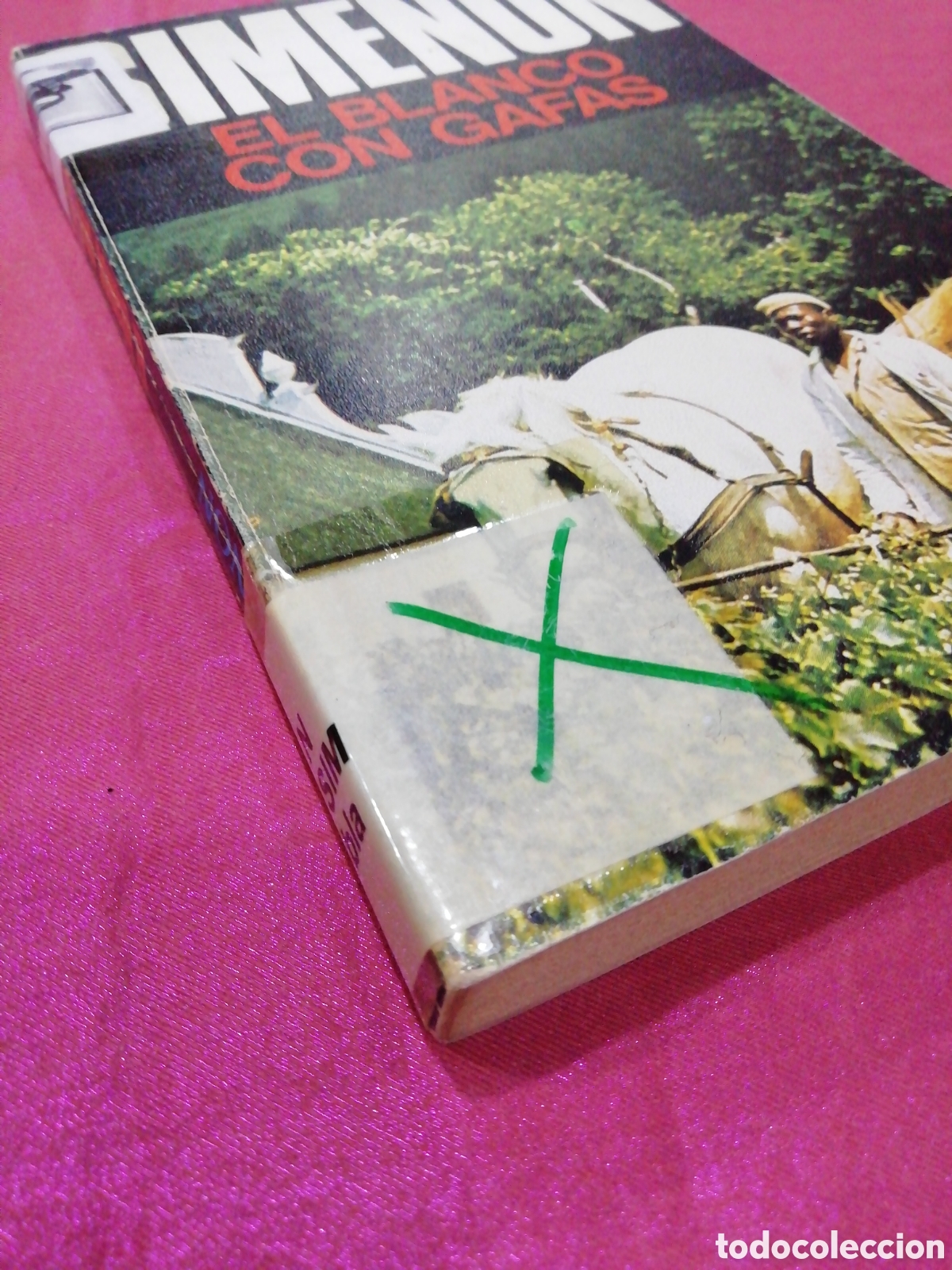 Libros de segunda mano: El Blanco con Gafas - Simenon - Foto 2