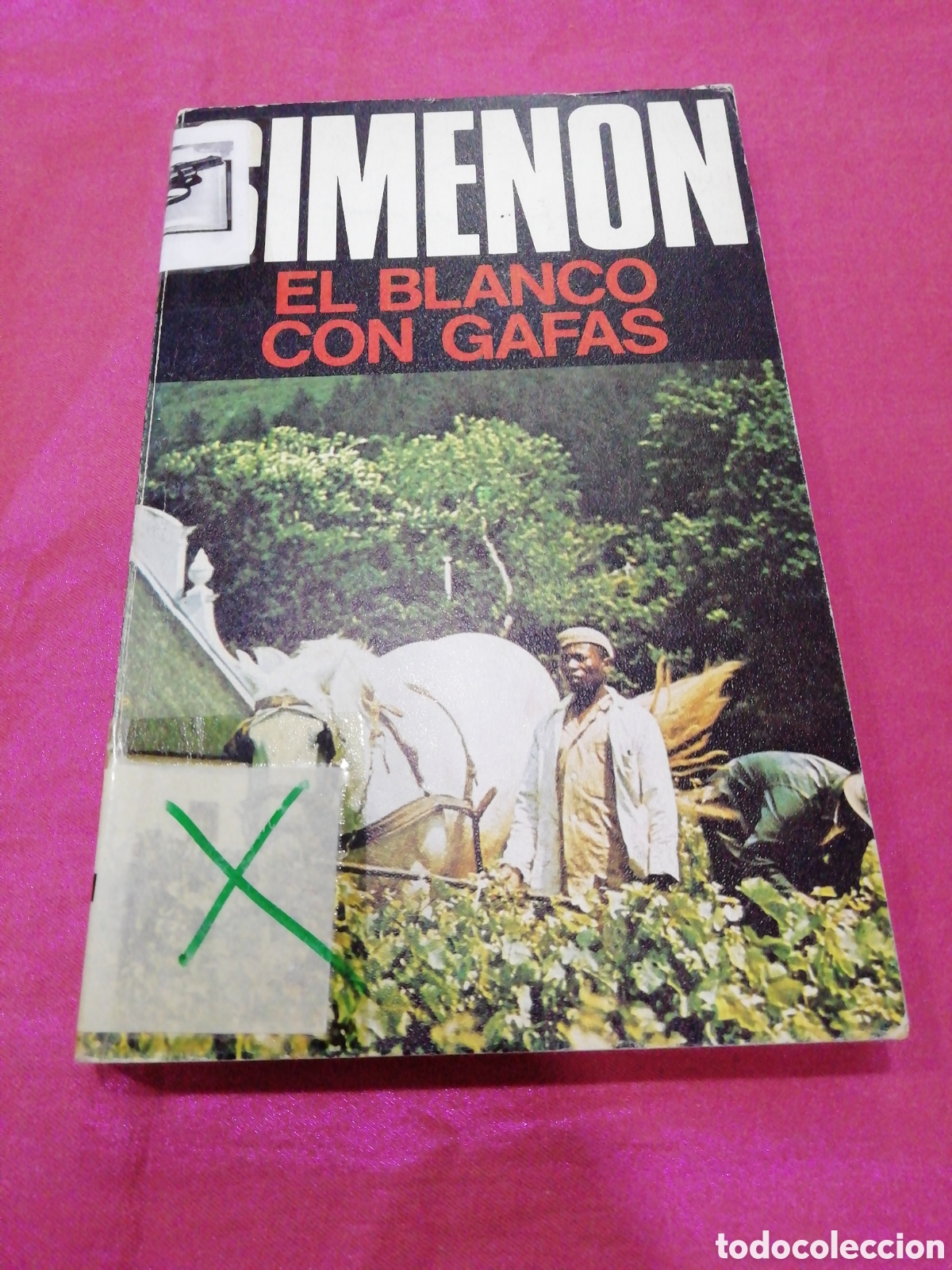 Libros de segunda mano: El Blanco con Gafas - Simenon - Foto 1
