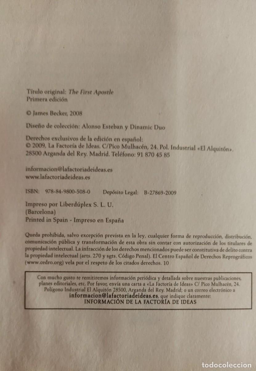 Libros de segunda mano: EL PRIMER AP&Oacute;STOL. - Foto 5
