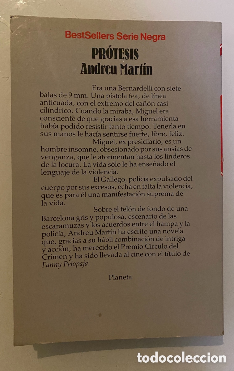 Libros de segunda mano: Pr&oacute;tesis - MART&Iacute;N, Andreu - Foto 2