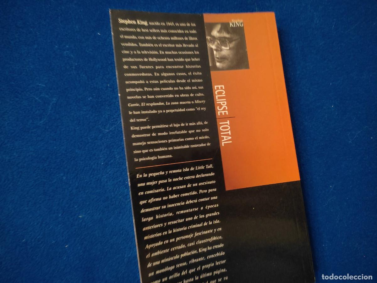 Libros de segunda mano: Eclipse Total Stephen King Ed. R,B.A. 1997 - Foto 3