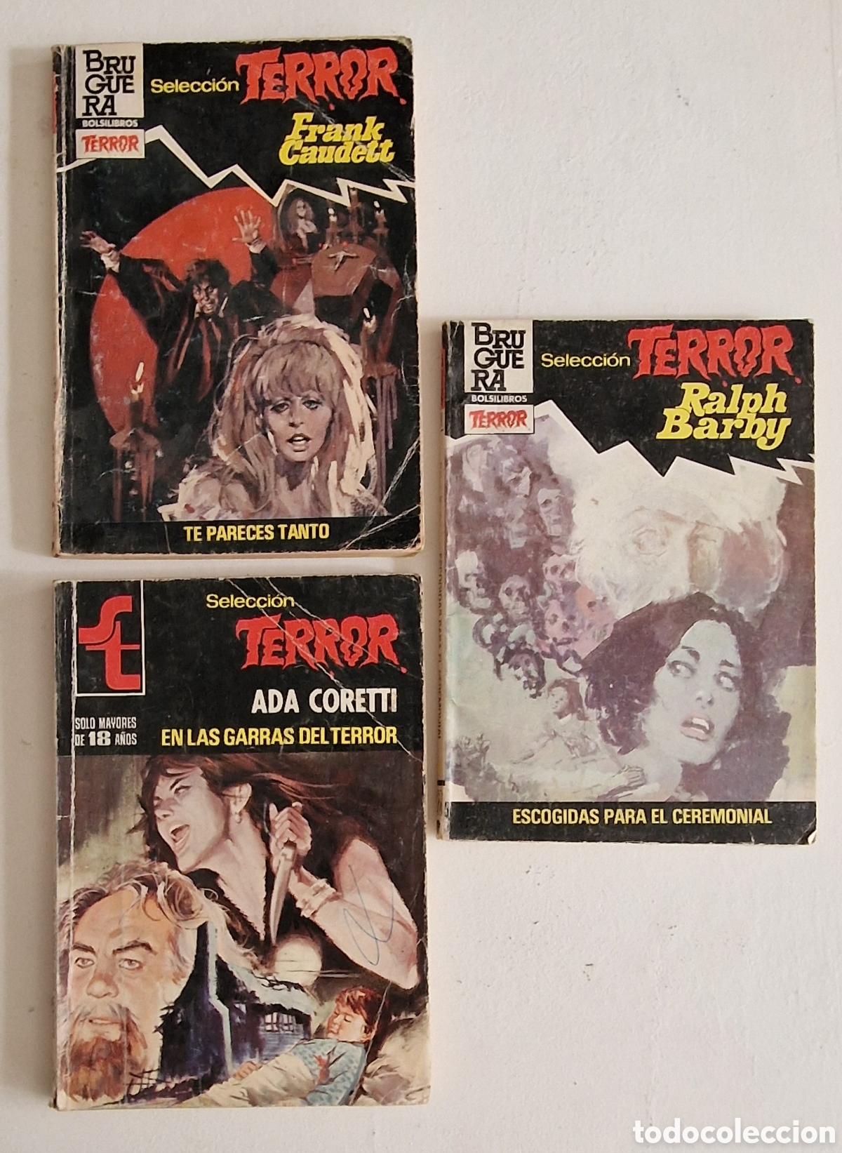 Libros de segunda mano: Lote de libros Selecci&oacute;n terror