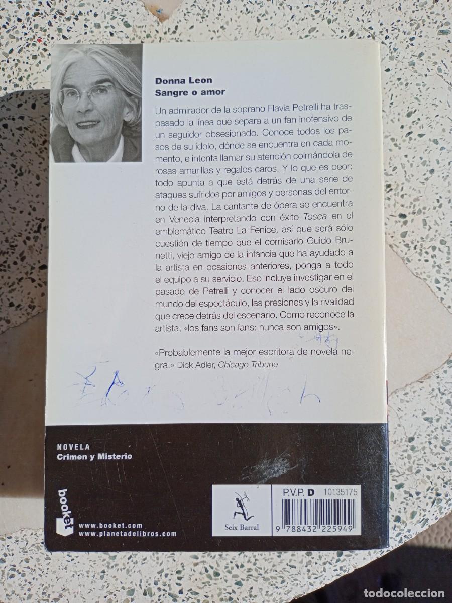 Libros de segunda mano: LIBRO DE DONNA LEON - Foto 2