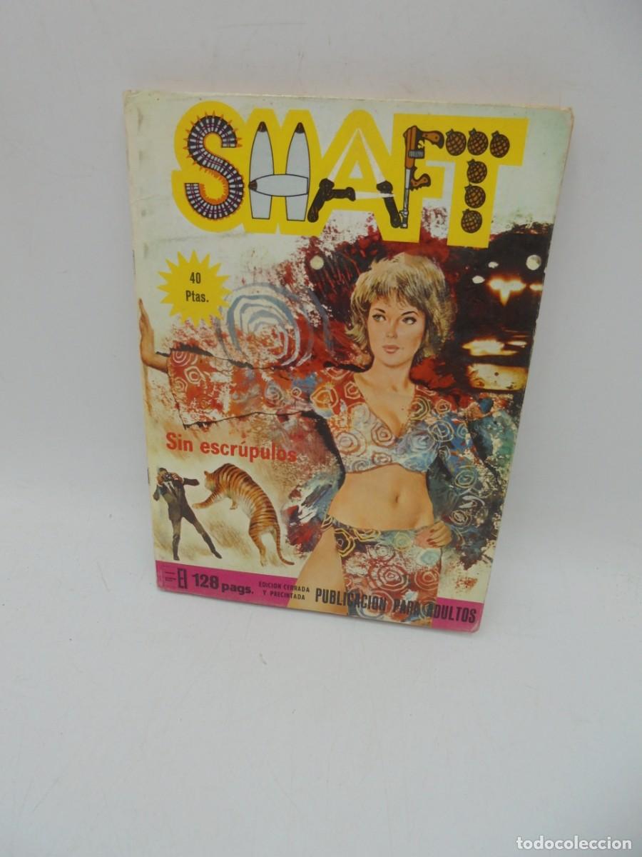 Gebrauchte B&uuml;cher: SIN ESCRUPULOS. SHAFT. 1976. PAGS : 128.