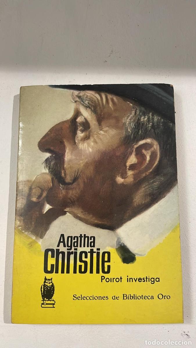 Gebrauchte B&uuml;cher: Poirot investiga/ Agatha Christie, cubierta de R. Riera Rojas - 1960 * MOLINO *