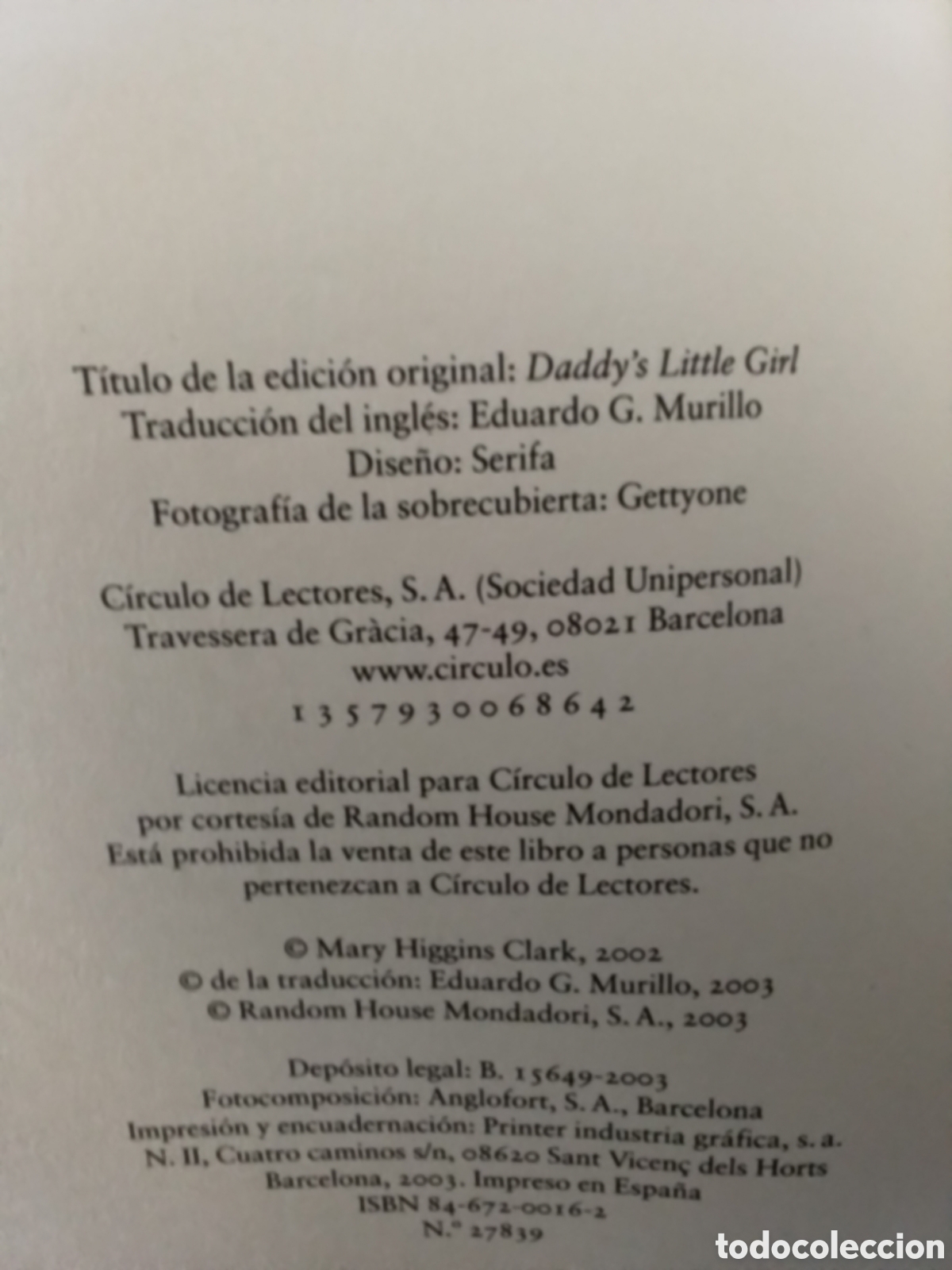 Libros de segunda mano: Libro Mary Higgins Clark - Foto 5