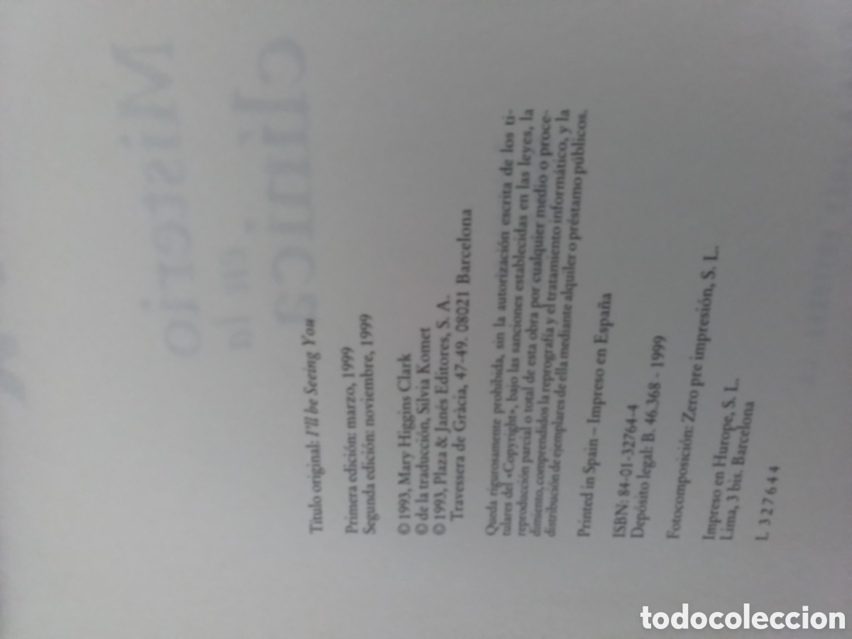 Libros de segunda mano: Libro Mary Higgins Clark - Foto 4
