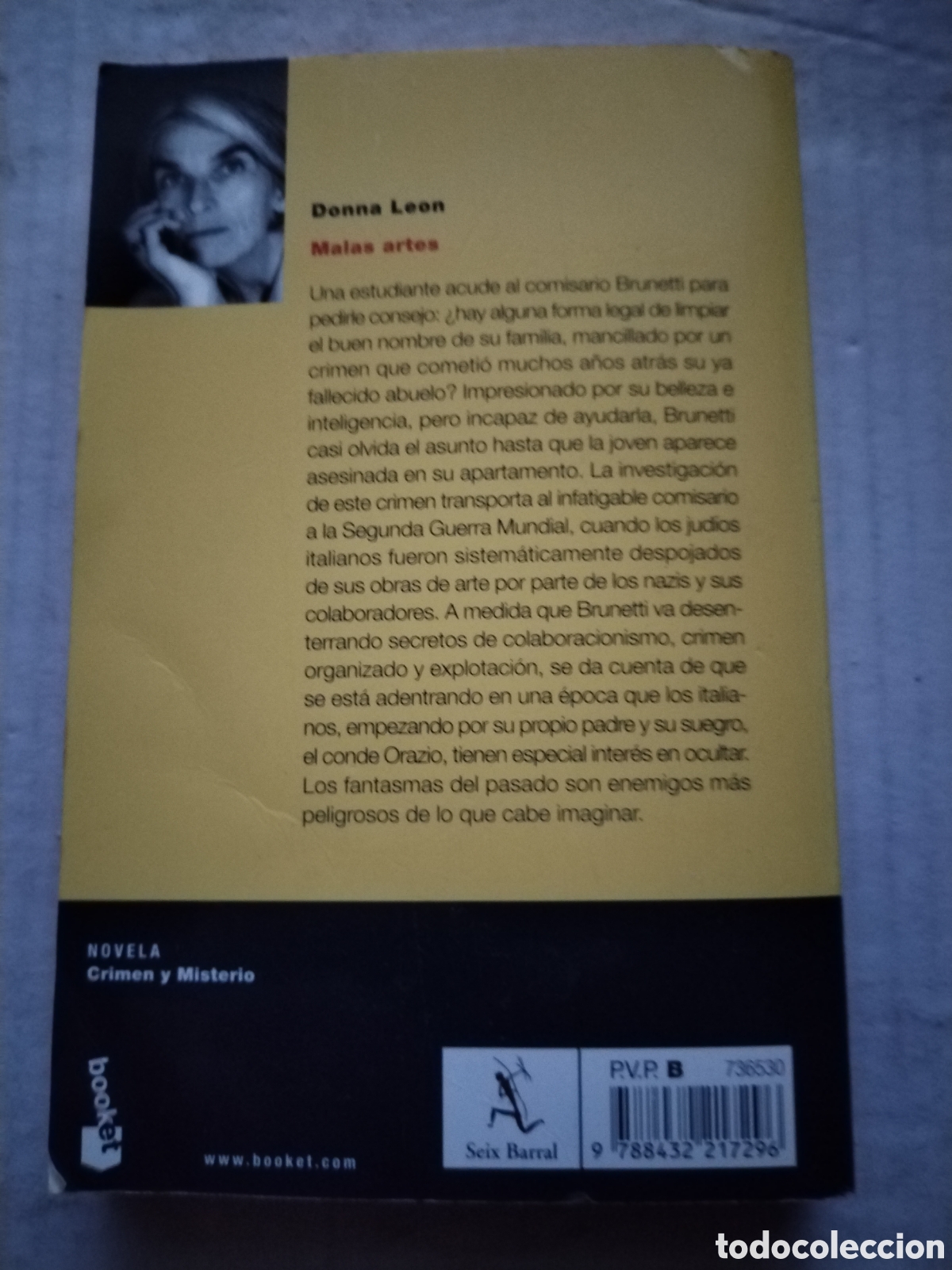 Libros de segunda mano: MALAS ARTES/DONNA LEON - Foto 3