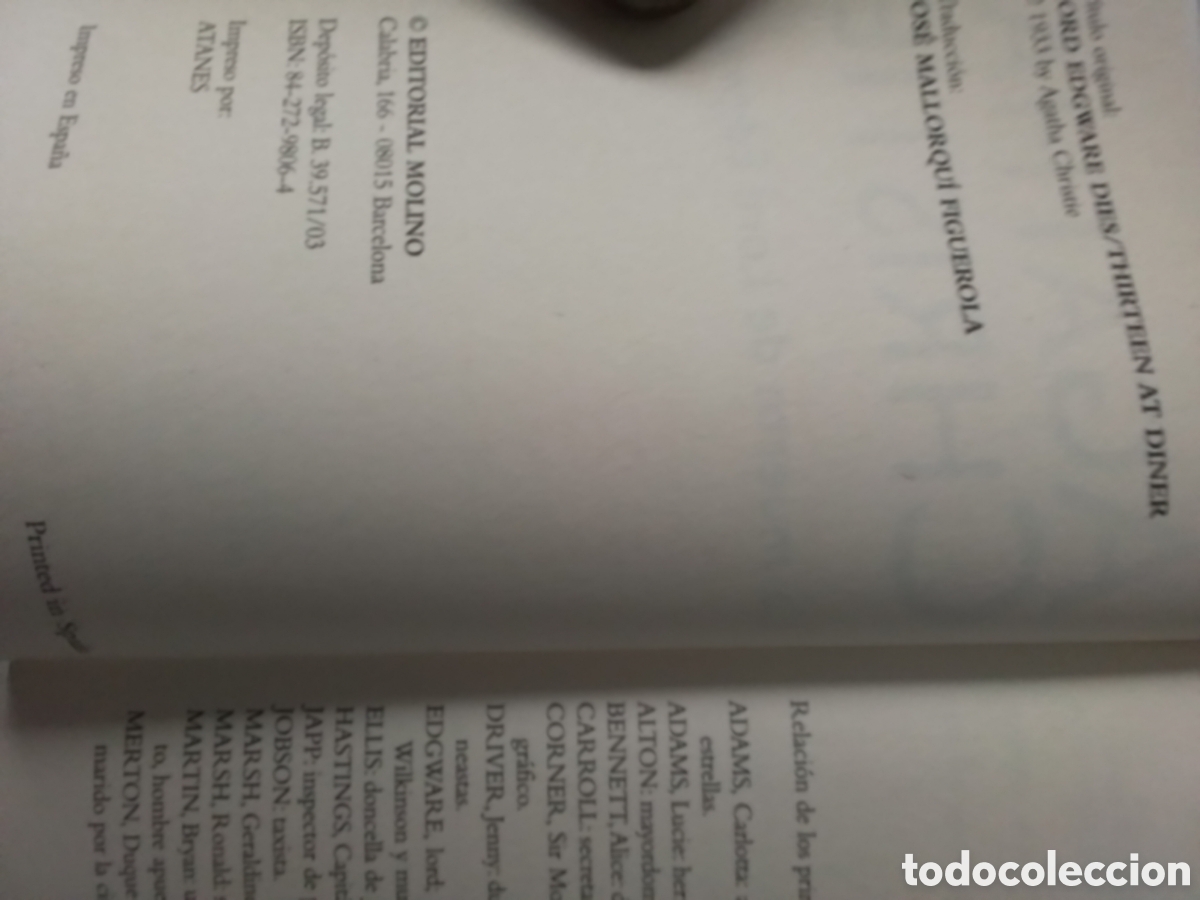 Libros de segunda mano: Libro Agatha Christie - Foto 2
