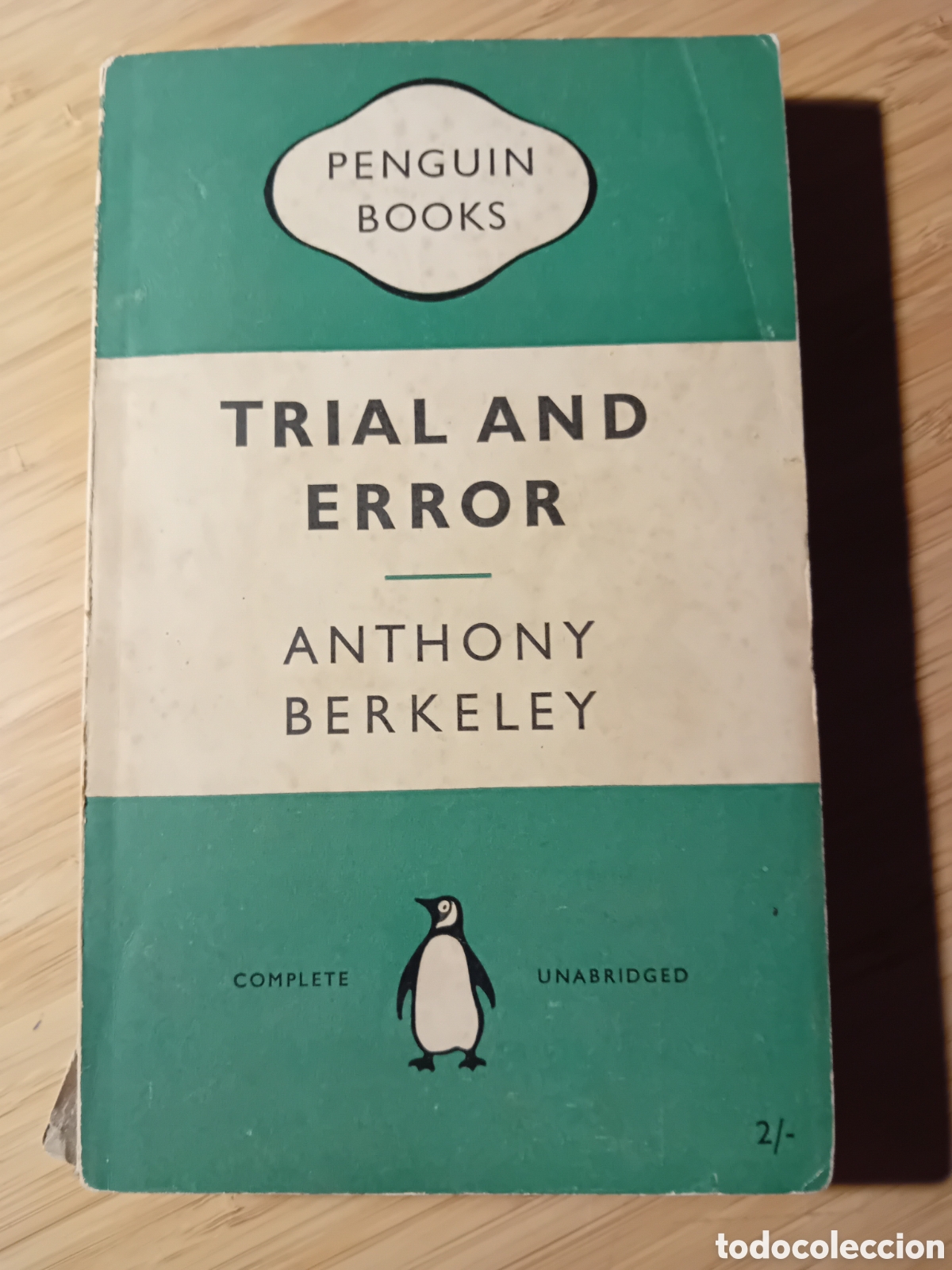 Libros de segunda mano: (ingles) Trial and error - Anthony Berkeley (Penguin 1954) - Foto 1