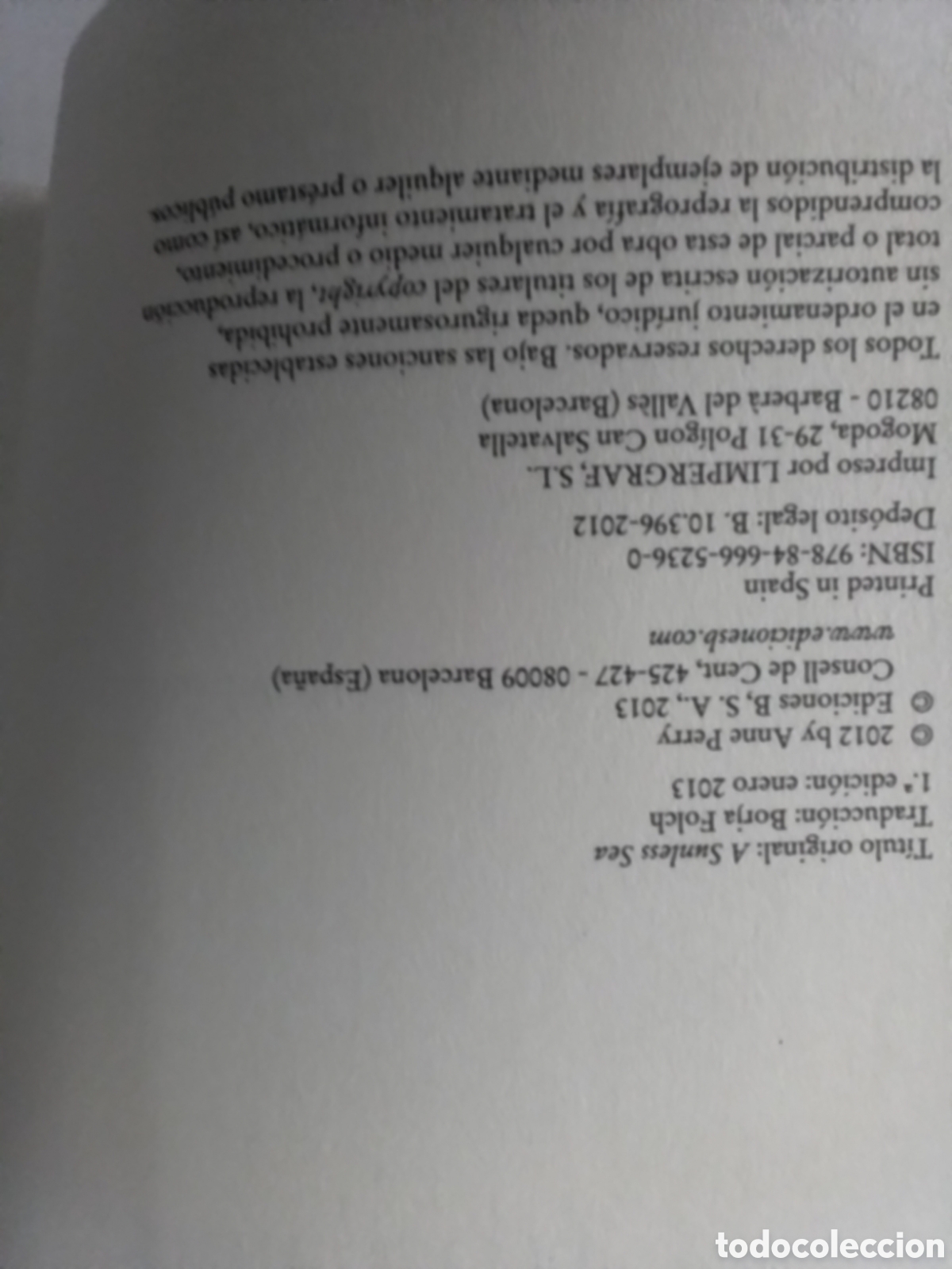 Libros de segunda mano: libro Anne Perry - Foto 4