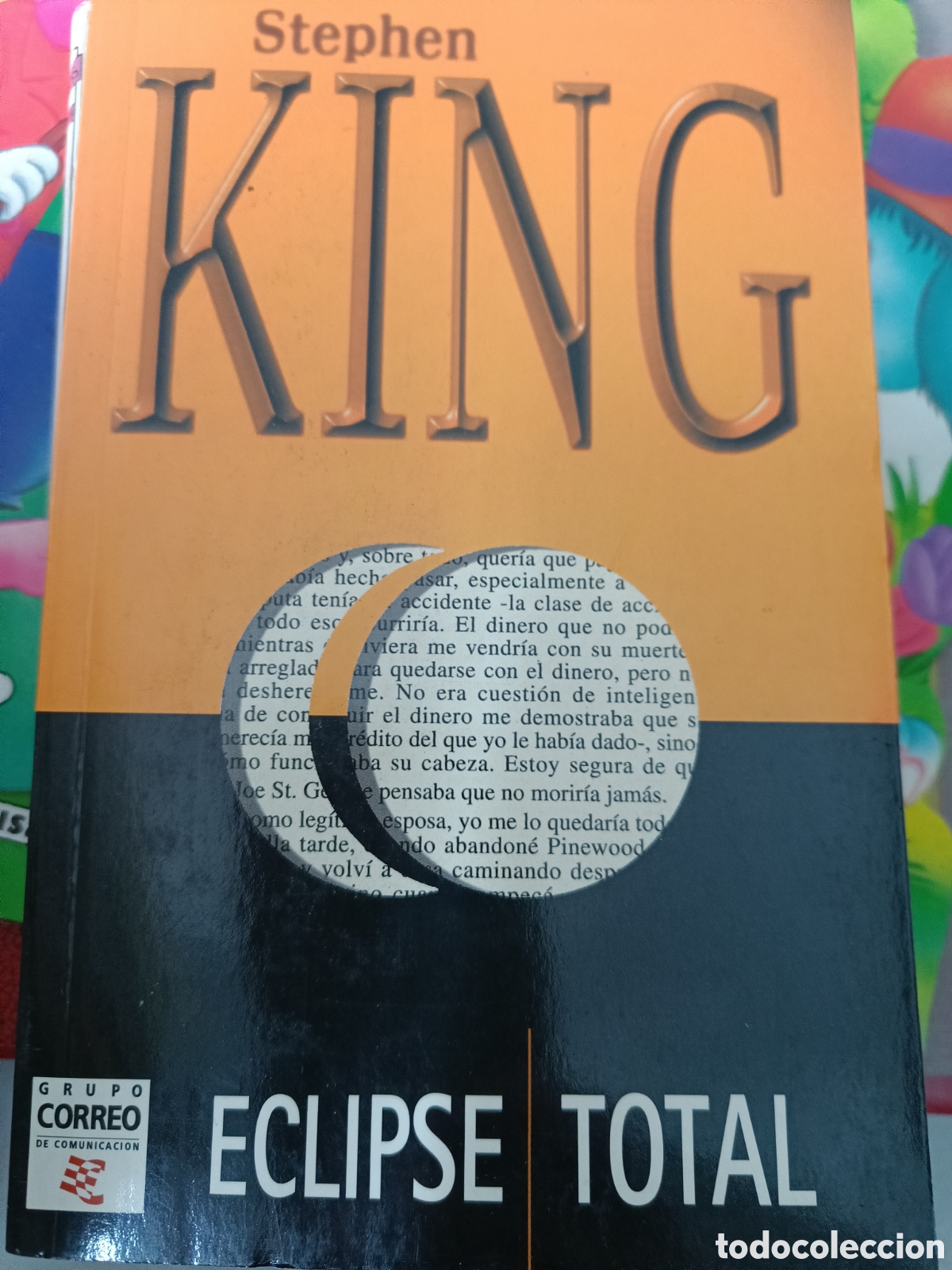 Libros de segunda mano: ECLIPSE TOTAL. STEPHEN KING. - Foto 1