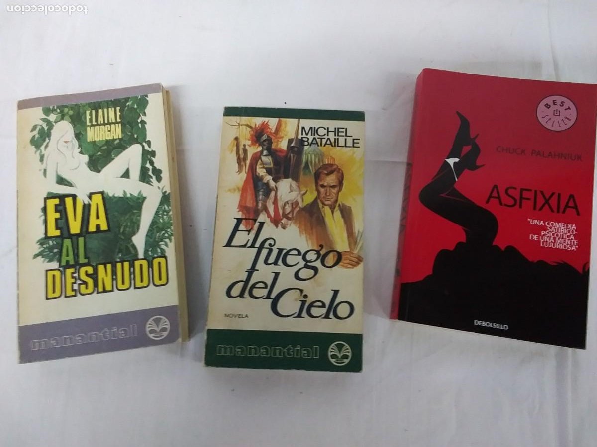 eva al desnudo,el juego del cielo, asfixia.. - Compra venta en todocoleccion