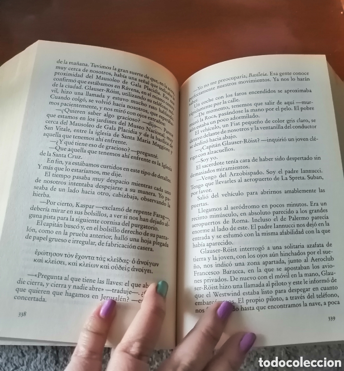 Libros de segunda mano: Libro El &Uacute;ltimo Cat&oacute;n de Matilde Asensi - Foto 3