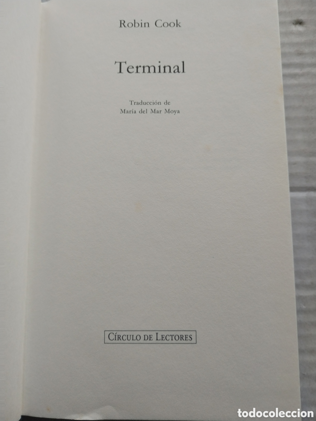 Libros de segunda mano: TERMINAL/ROBIN COOK - Foto 3