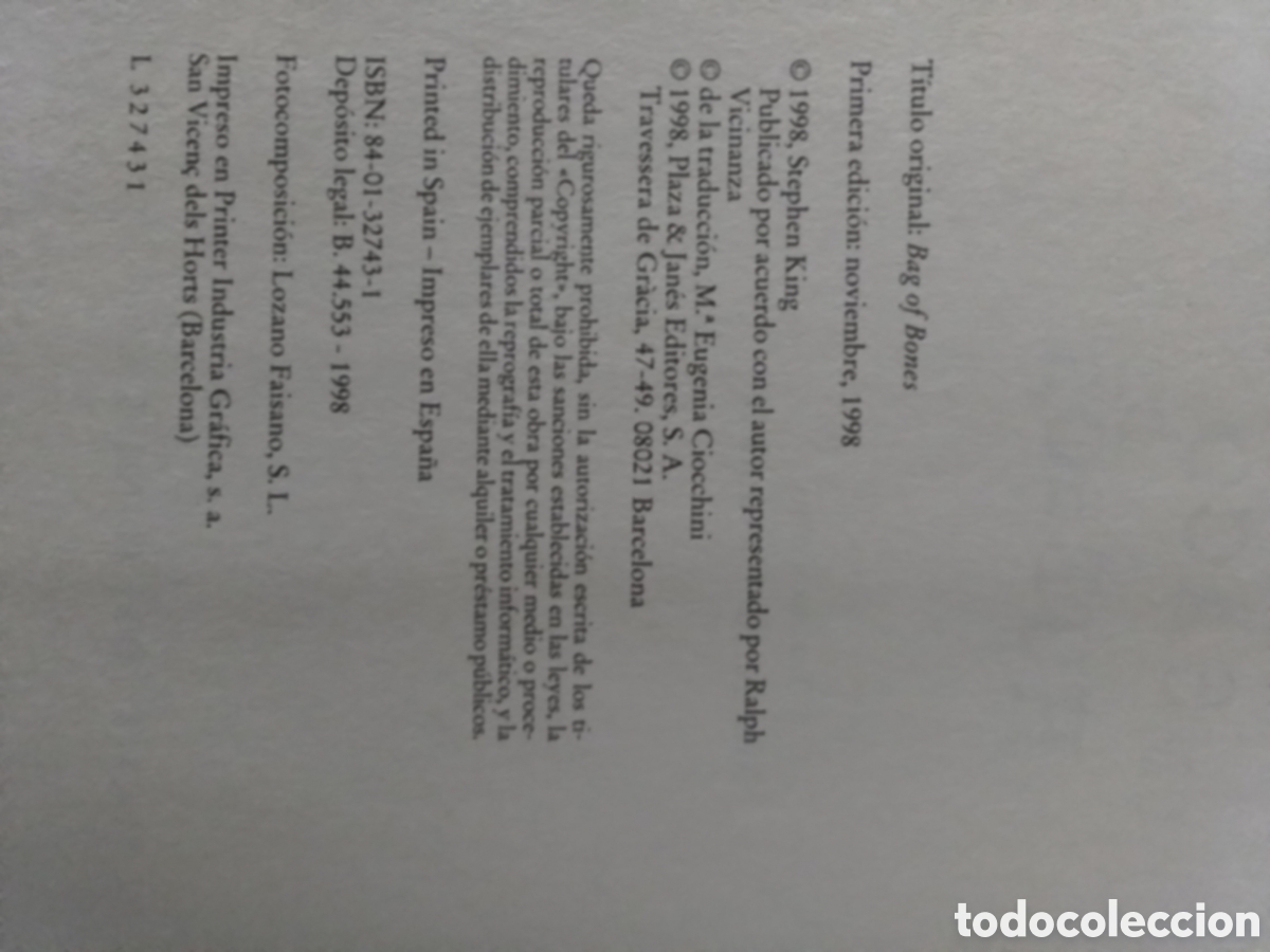 Libros de segunda mano: Libro Stephen King - Foto 4