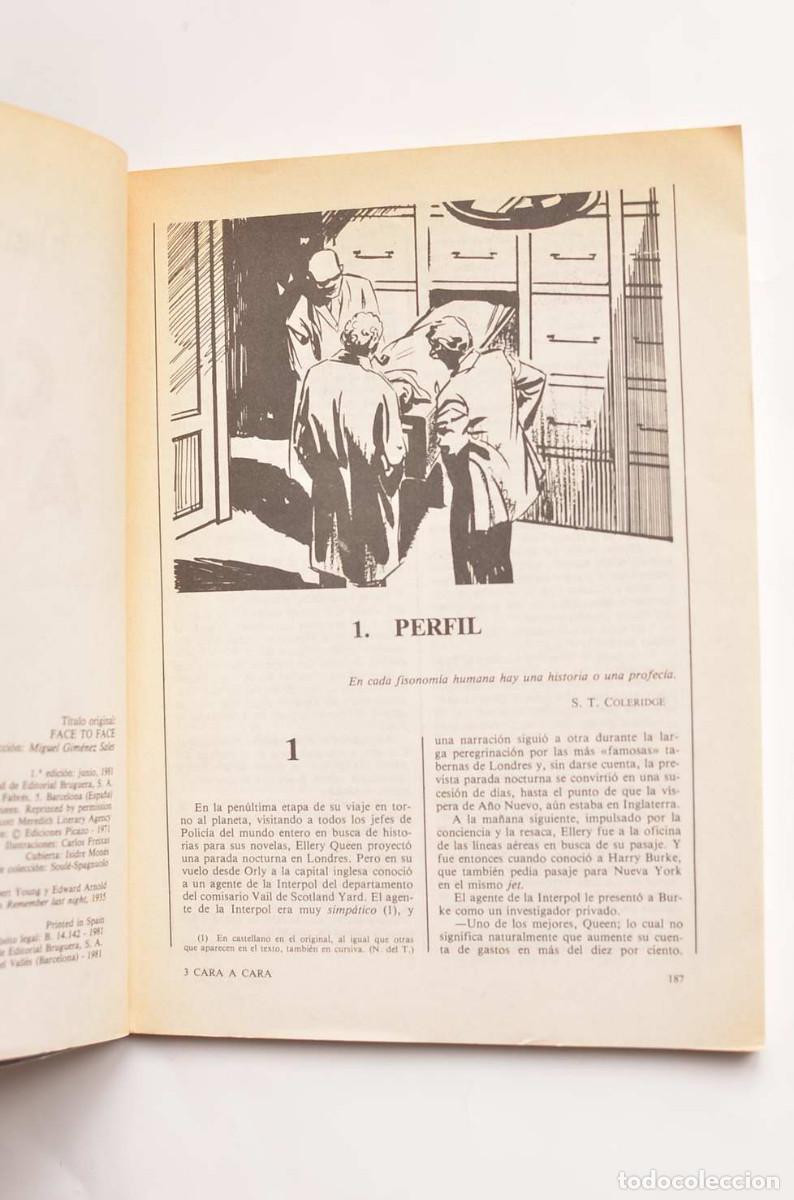 Libros de segunda mano: Cara a cara - QUEEN, Ellery - Foto 3