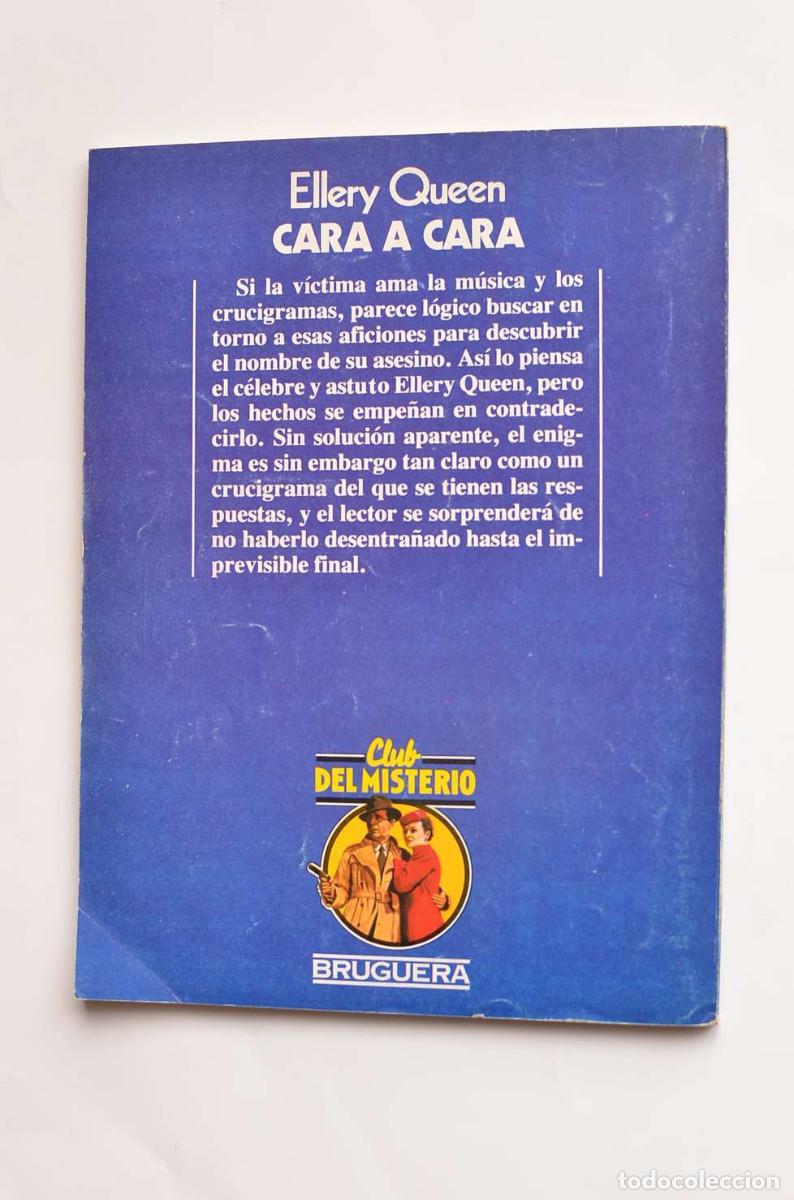 Libros de segunda mano: Cara a cara - QUEEN, Ellery - Foto 4