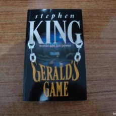 Libros de segunda mano: STEPHEN KING GERALD'S GAME EN INGLES