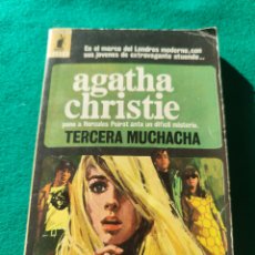Libros de segunda mano: TERCERA MUCHACHA.-AGATHA CHRISTIE.-BIBLIOTECA ORO Nº 578. EDITORIAL MOLINO, 1967.