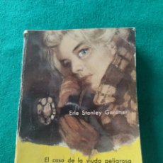 Libros de segunda mano: PERRY MASON. EL CASO DE LA VIUDA PELIGROSA. STANLEY GARDNER. BIBLIOTECA ORO 1960.