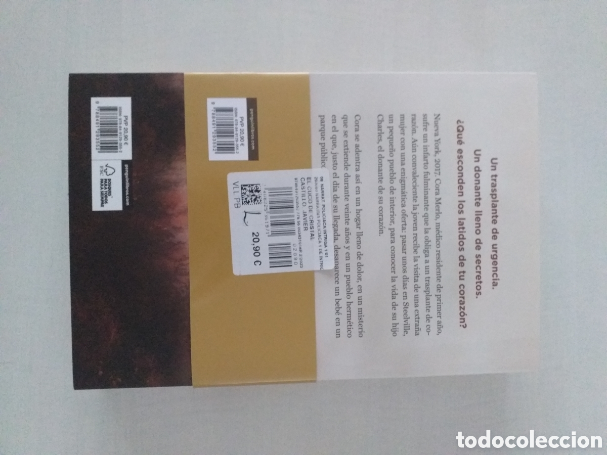 Libros de segunda mano: Libro Javier Castillo - Foto 3