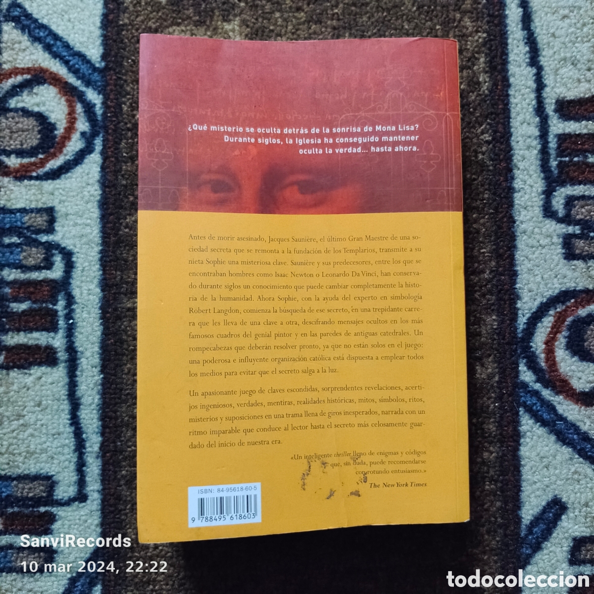 Libros de segunda mano: EL C&Oacute;DIGO DA VINCI (DAN BROWN) (UMBRIEL) - Foto 2