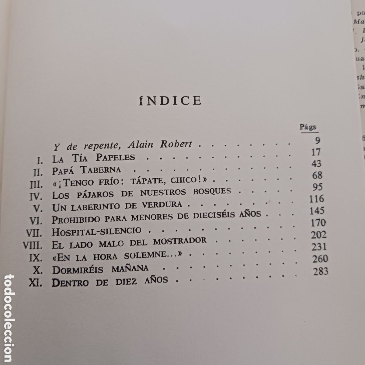 Libros de segunda mano: Perros perdidos sin collar de Gilbert Cesbron - Foto 5