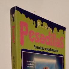 Libros de segunda mano: PESADILLAS Nº 18 - AVENTURA ESPELUZNANTE - R.L.STINE - EDICONES B 1ª EDICIÓN 1996