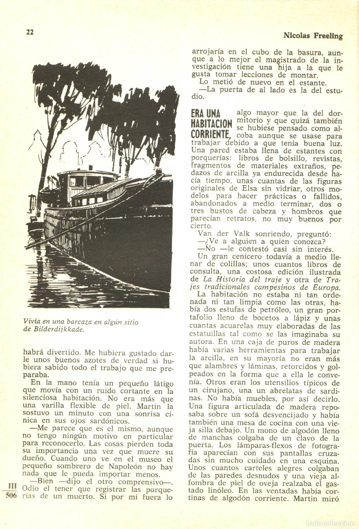 Libros de segunda mano: Amor en Amsterdam - Freeling, Nicolas - Foto 2