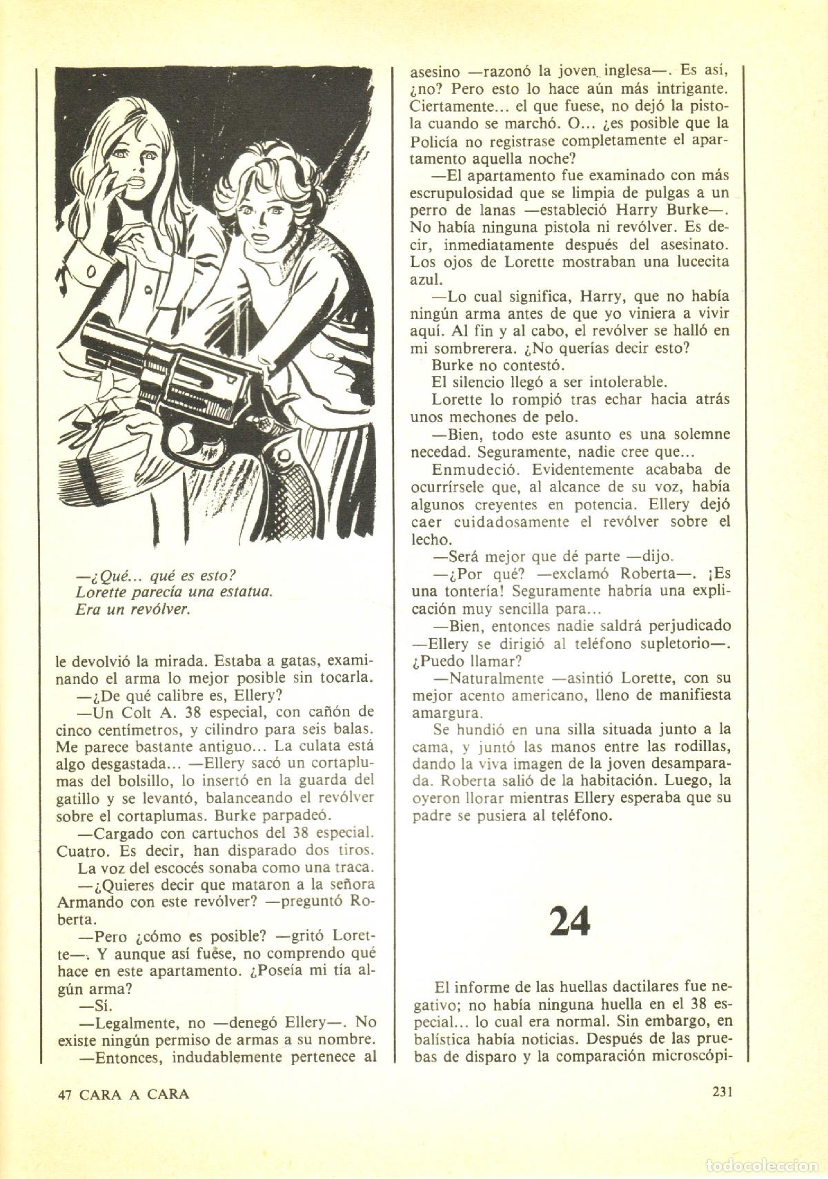 Libros de segunda mano: Cara a cara - Queen, Ellery - Foto 2