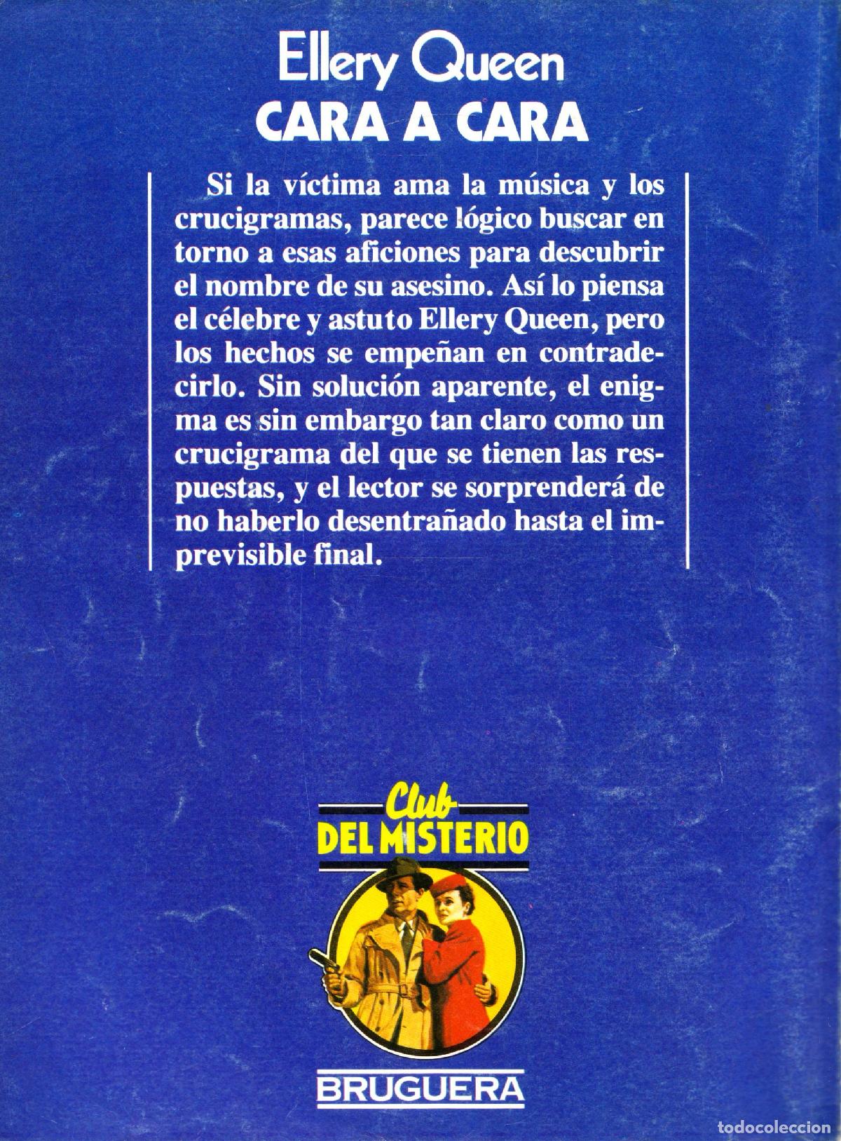 Libros de segunda mano: Cara a cara - Queen, Ellery - Foto 3
