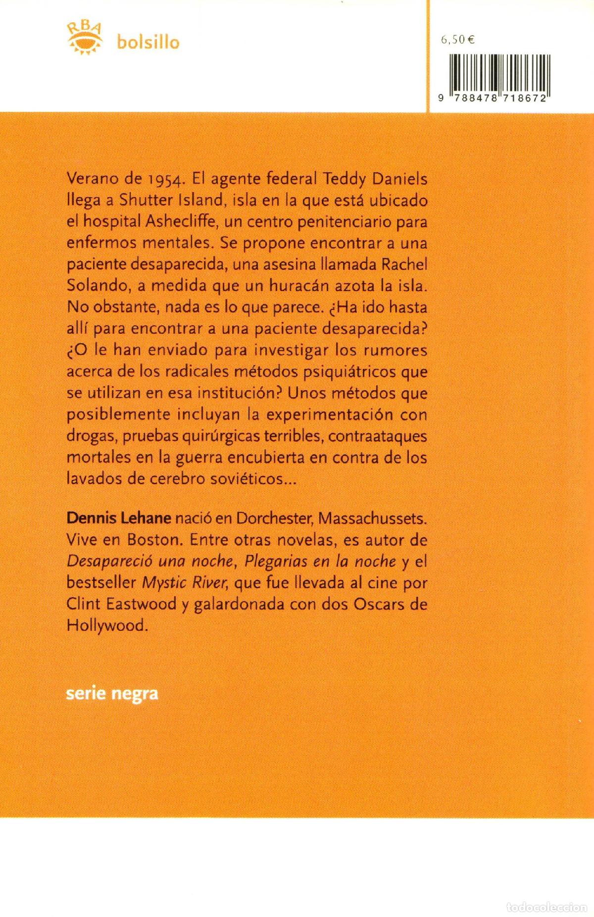 Libros de segunda mano: Shutter island - Lehane, Dennis - Foto 3