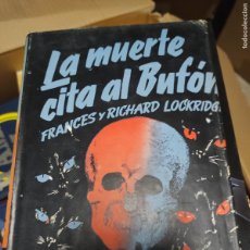 Libros de segunda mano: LA MUERTE CITA AL BUFÓN - RICHARD Y FRANCES LOCKRIDGE