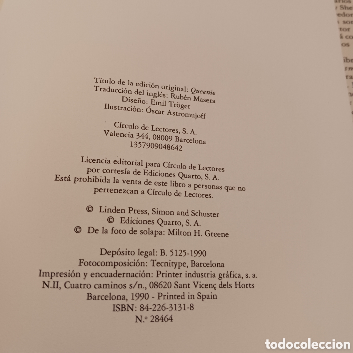 Libros de segunda mano: Queenie de Michael Korda - Foto 5