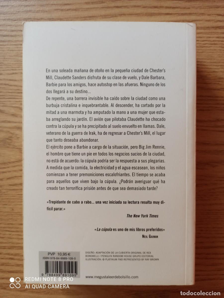 Libros de segunda mano: LA C&Uacute;PULA (STEPHEN KING)-EDITORIAL DEBOLSILLO - Foto 2