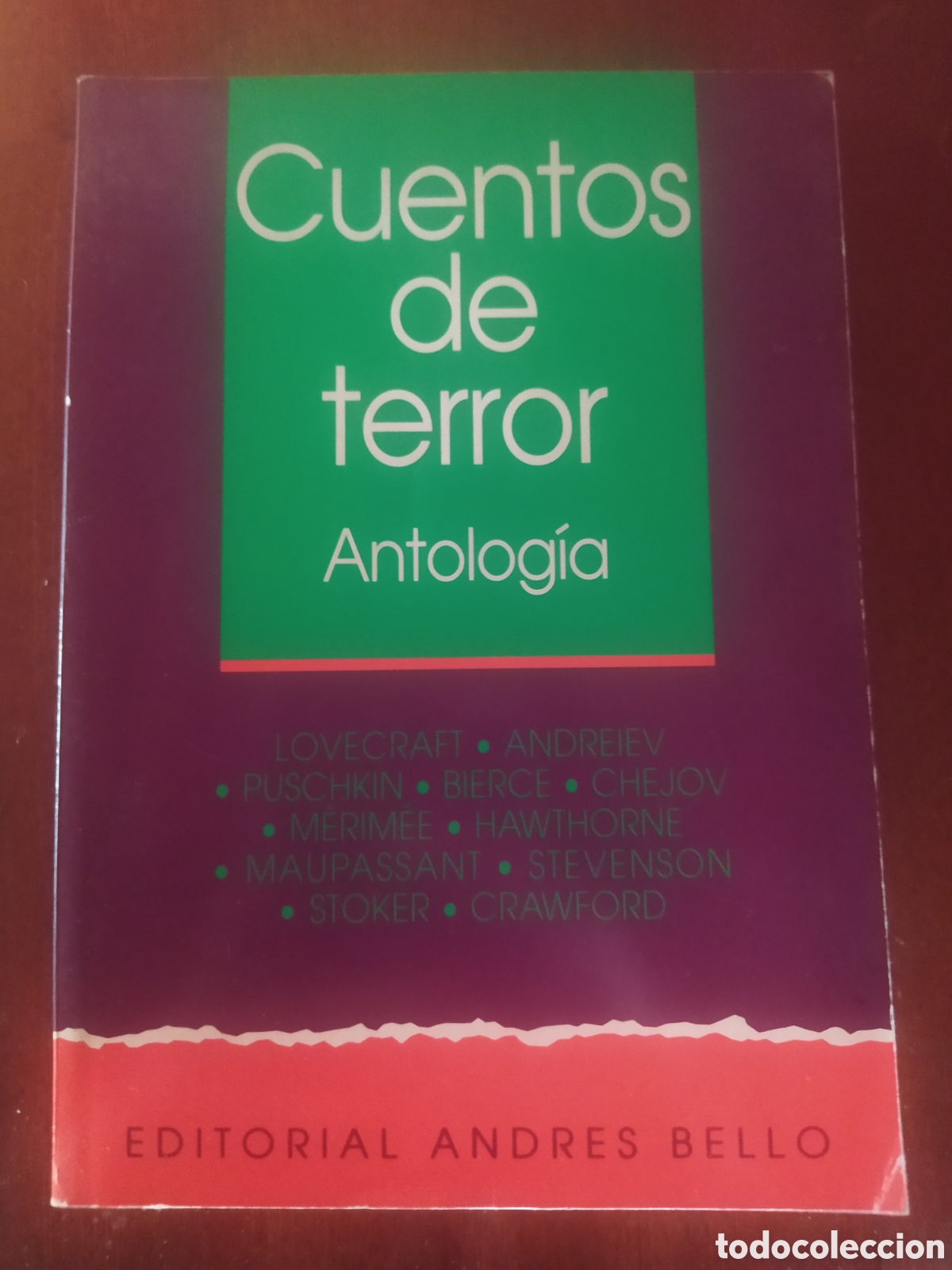 Libros de segunda mano: Cuentos de terror (Antolog&iacute;a) - Foto 1