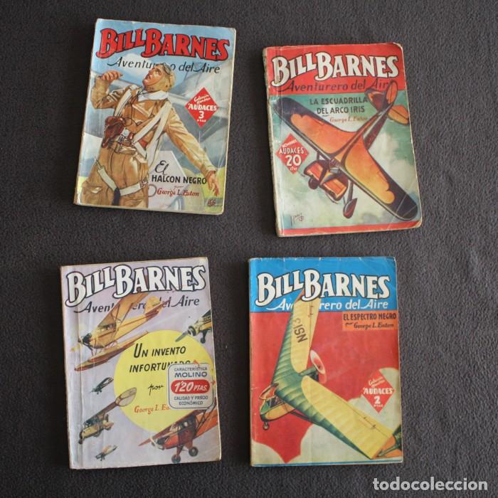 Second hand books: LOTE 6 NOVELAS BILL BARNES AVENTURERO DEL AIRE, COLECCI&Oacute;N HOMBRES AUDACES MOLINO. 39 62 74 98 144 15