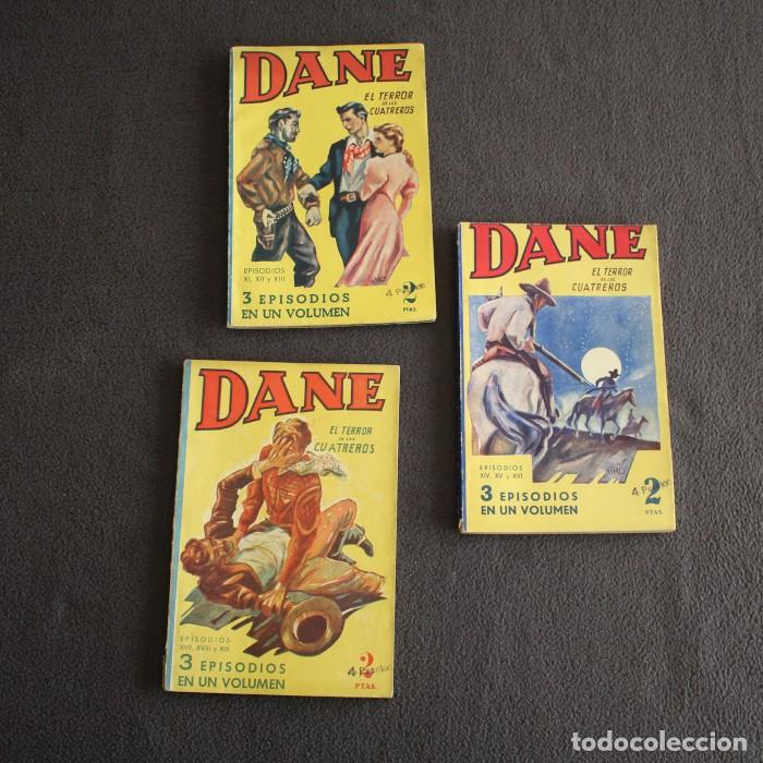 Gebrauchte B&uuml;cher: LOTE 4 NOVELAS DANE EL TERROR DE LOS CUATREROS. LA NOVELA AVENTURA HYMSA PULP