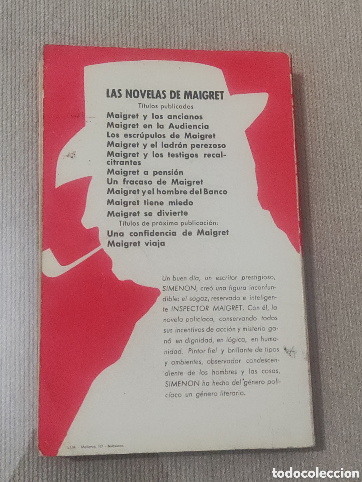 Libros de segunda mano: Maigret se Divierte. - Foto 2