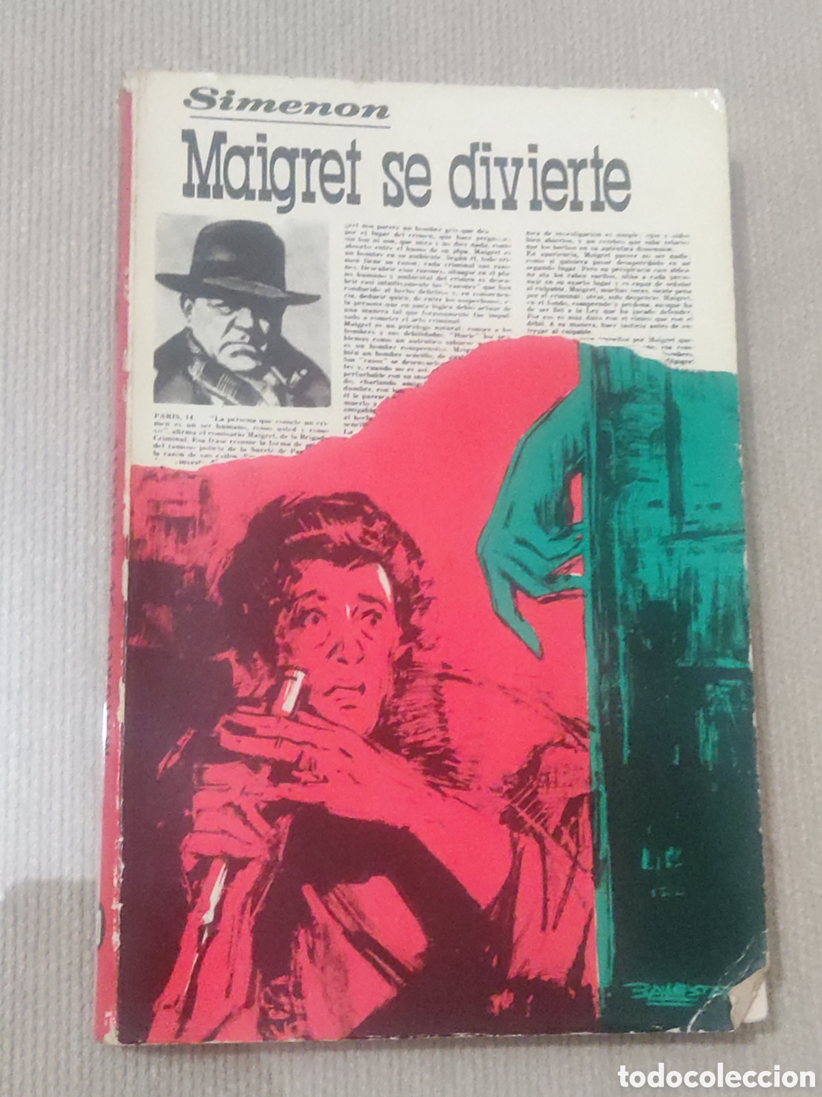 Libros de segunda mano: Maigret se Divierte. - Foto 1