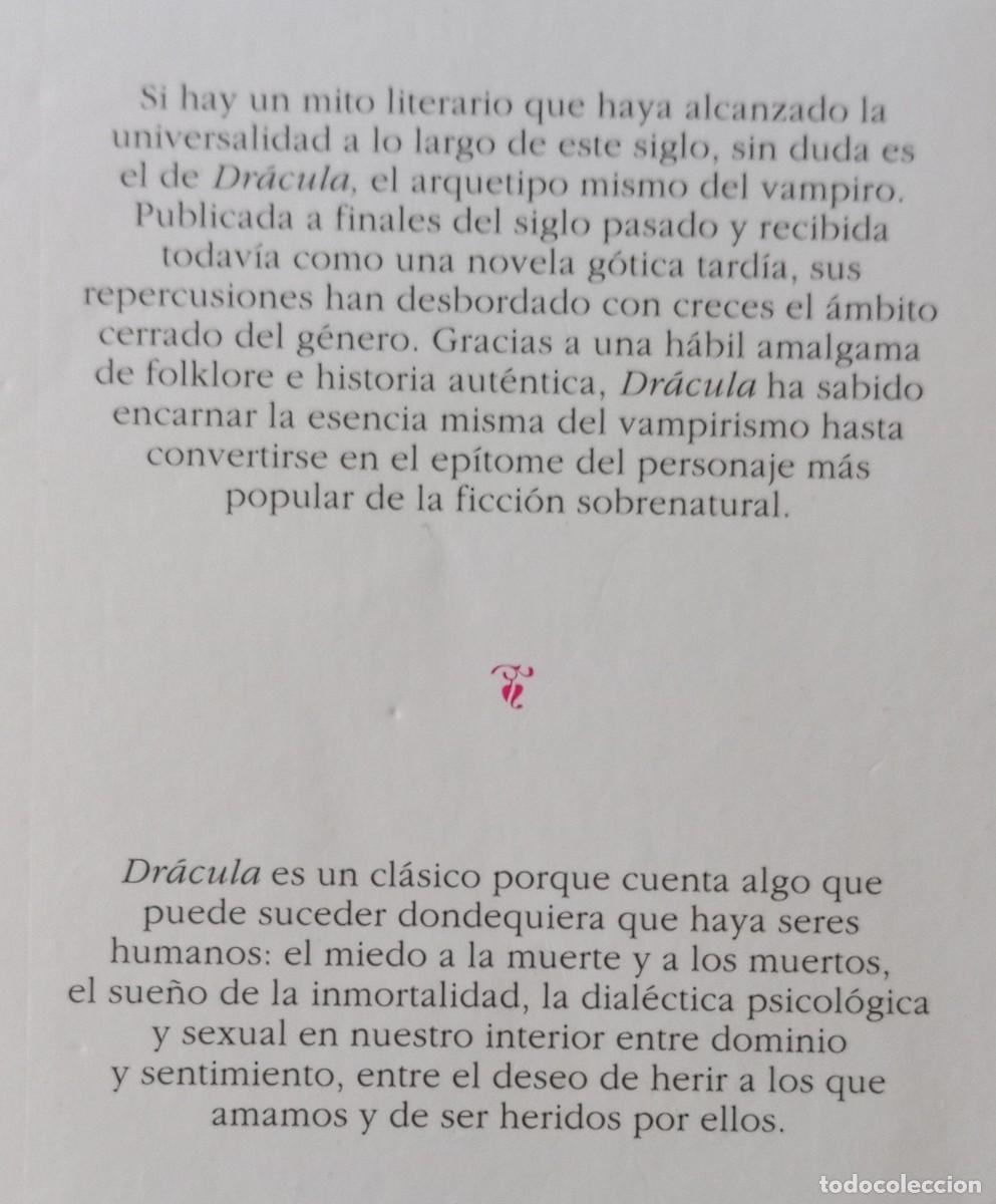 Libros de segunda mano: DRACULA - BRAM STOKER - CATEDRA - Foto 2